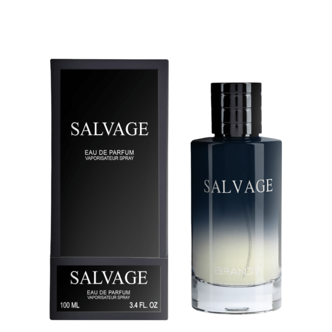 Salvage Eau de Parfum bottle and packaging on a white background